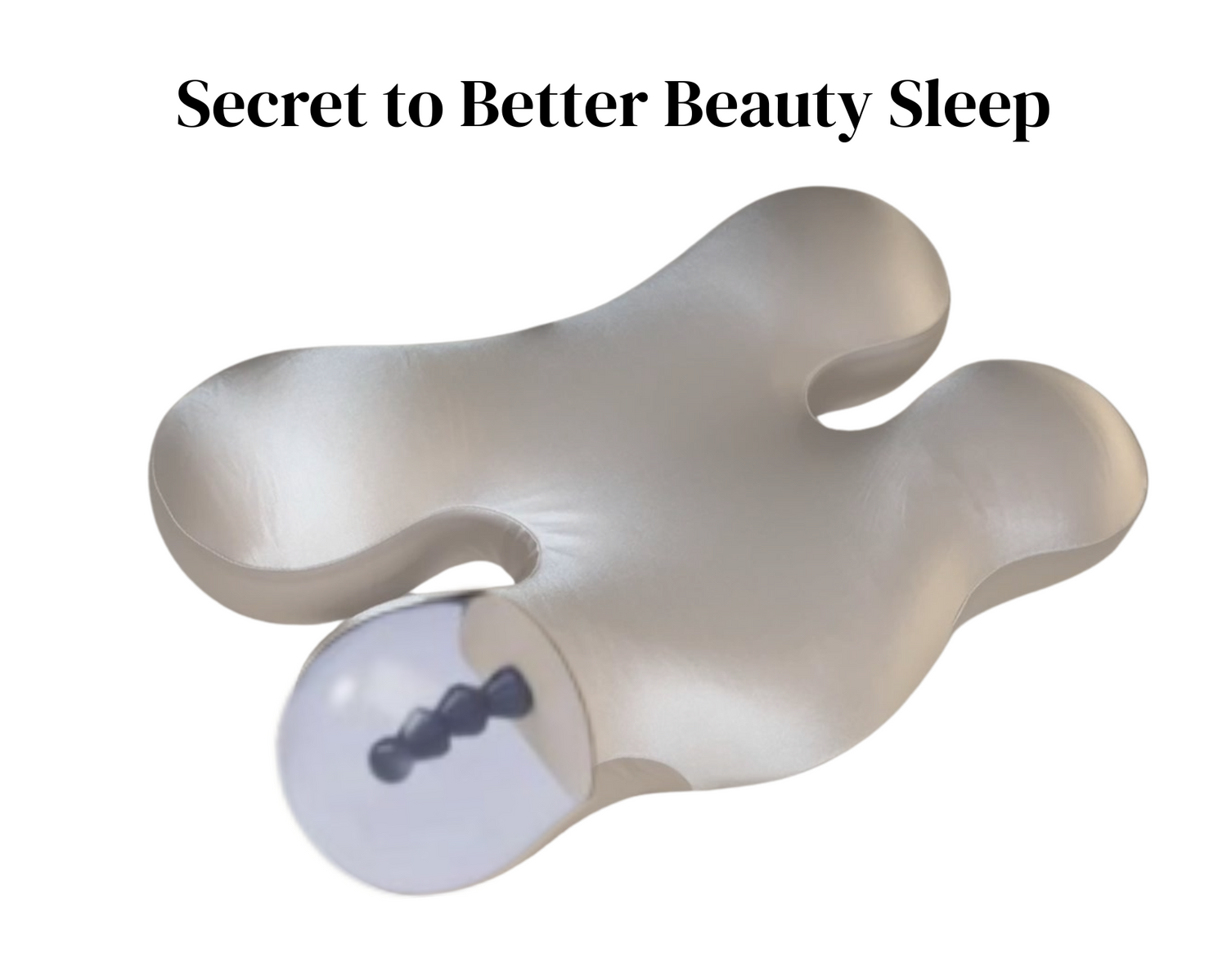 Serene SKN Co anti-wrinkle ergonomic sleep pillow, secret to better beauty sleep